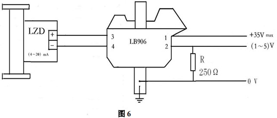 防腐型金属管浮子流量计防爆接线图