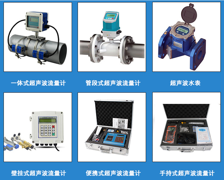 固定式超声波流量计分类图