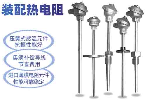 防腐热电阻,wzp耐磨抗震衬四氟高温耐硫酸盐酸热电偶