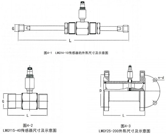 冷却水流量计外形图